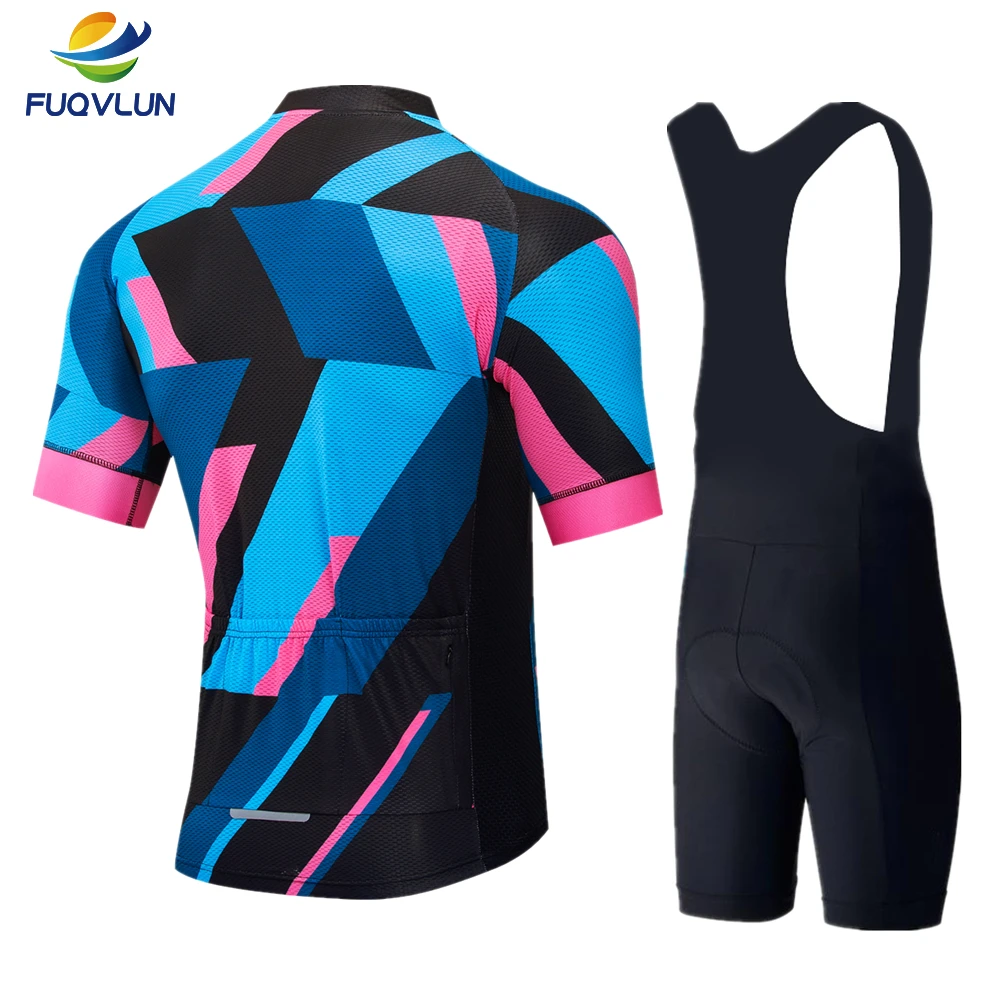 FUQVLUN Pro, короткий рукав, для велоспорта, Майо, Ciclismo, мужская, для велоспорта, Джерси, летняя, дышащая, для велоспорта, комплект одежды, MTB, одежда для велоспорта