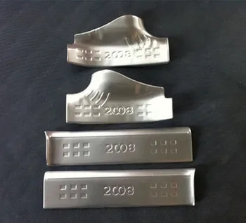 

High quality stainless steel FOR 2008 article threshold special welcome pedal guard after modification door sill fast ship