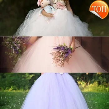 

Baby Girls Pink Vintage Flower Tutu Dress Kids Tulle Dress Ball Gown with Lace Shoulder Children Christmas Party Costume Dresses