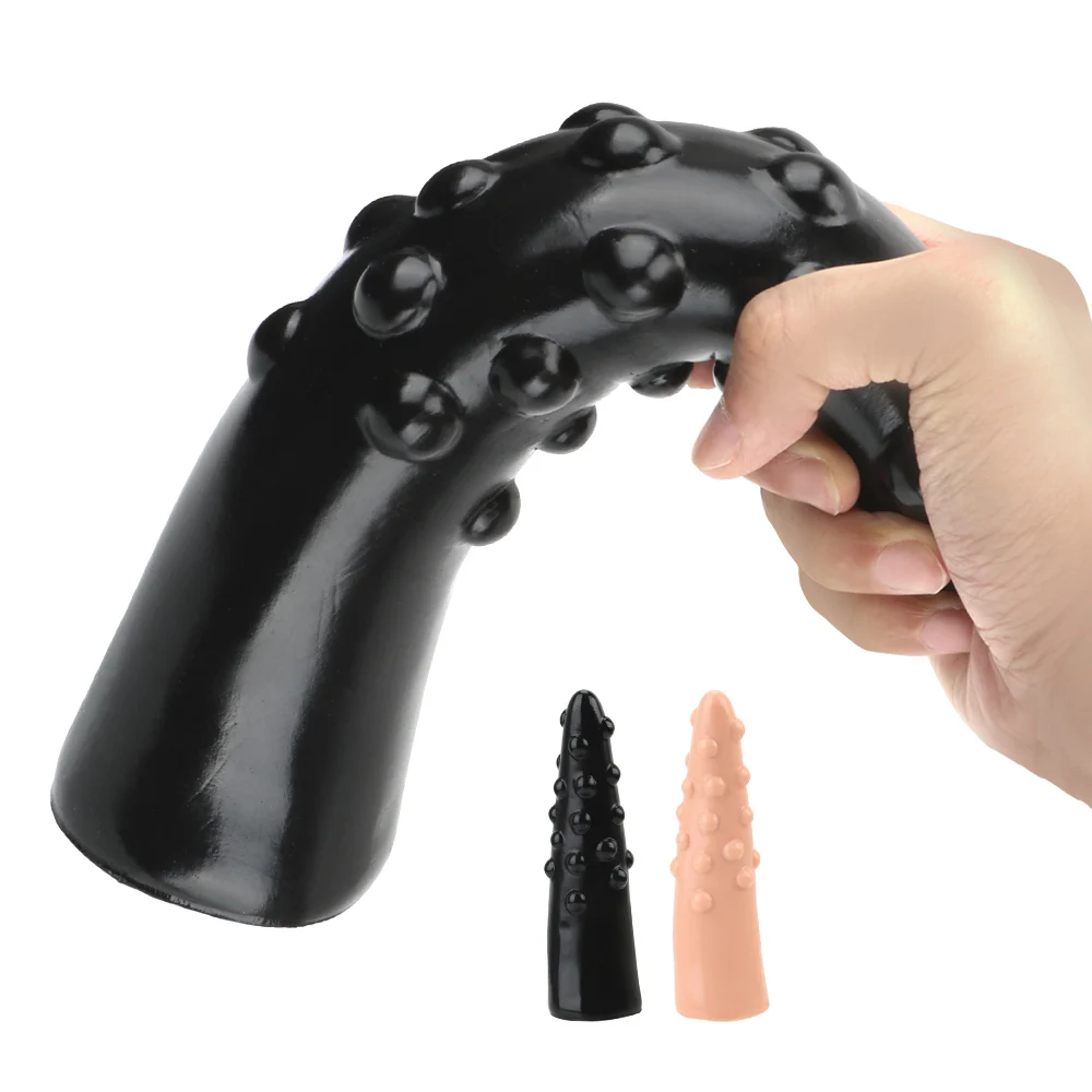 Butt Particle stimulation Plug Dildos Anus Dilator Sex Toy for Men Women Big Anal Plug_voghion.com