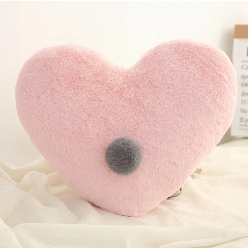 pink heart Скандинавский стиль Корона Мягкая Подушка Мода простая Луна Мягкая Подушка Сердце Форма как детские подарки пять звезд задняя подушка - Color: pink heart
