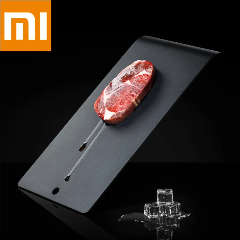 Xiaomi Huohou суперпроводящая тарелка для разморозки быстрого размораживания лоток оттепель замороженное мясо быстрая пластина для разморозки доска кухонный инструмент