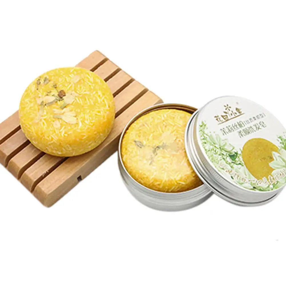 Fashion Handmade Hair Shampoo Soap Cold Processed Shampoo Bar Pure Plant Hair Shampoos Hair Care