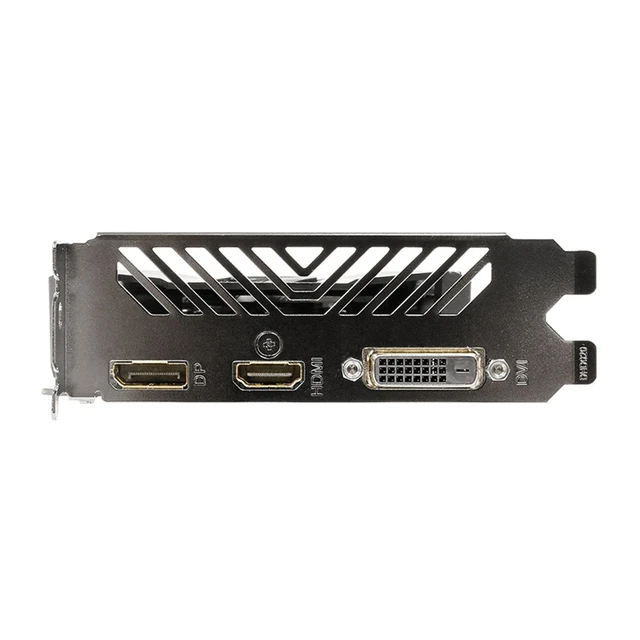 GIGABYTE GTX 1050Ti 4GB GPU 비디오 카드, 중고 제품이지만 성능 우수, 다양한 기능과 호환성
