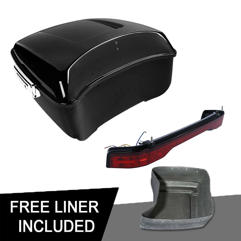 

Motorcycle 13.7'' King Pack Trunk LED Tail Light For Harley Tour Pak Road King Street Glide Electra Glide 2014-2020