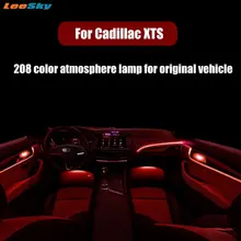 

LED Decorative Auto Ambient Lamp For Cadillac XTS Car Interior Light Accessories Decoration Door Trim Panel