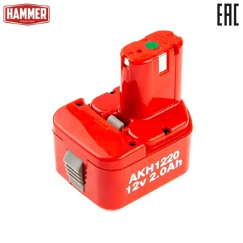 

Battery HAMMER AKH1220 12В 2.0Ah