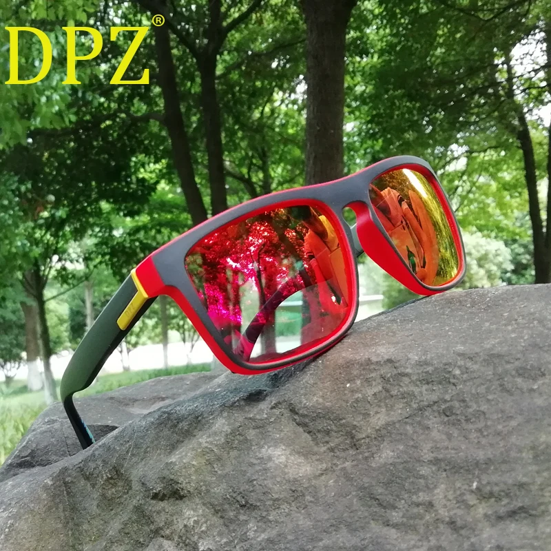 Новинка DPZ,, роскошные брендовые дизайнерские поляризованные солнцезащитные очки, мужские очки для вождения, мужские солнцезащитные очки rayeds, ретро очки для мужчин