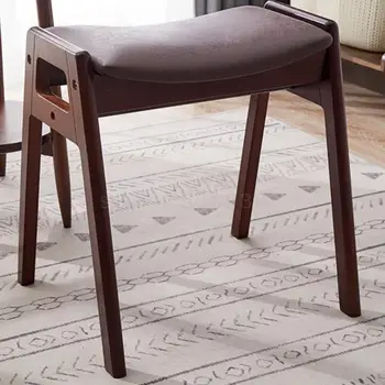 

Wood Bench, Dining Bench, Square Bench, Simple Modern Home Fashion Dressing Bench, Creative Living Room, Small Benc