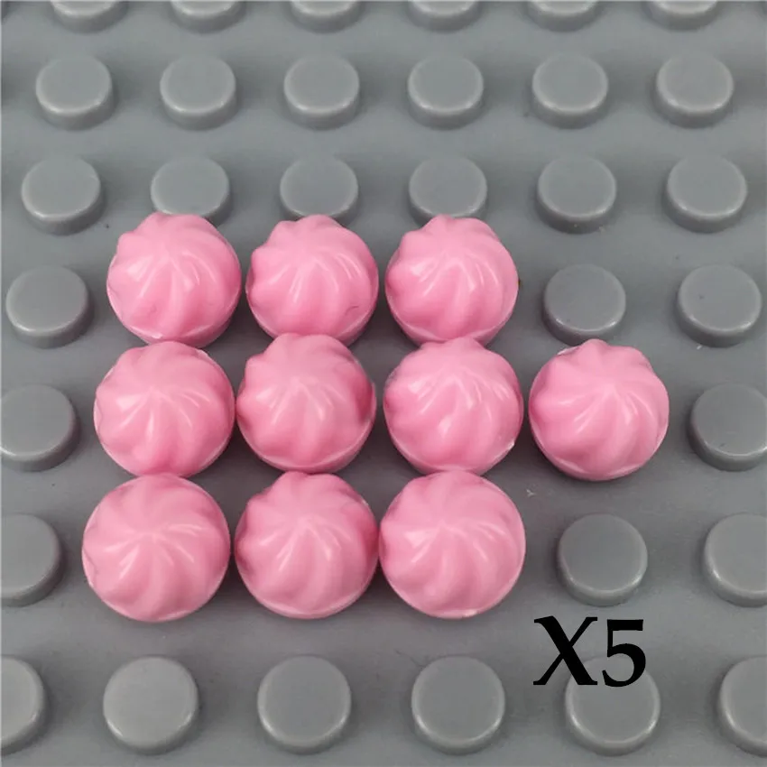 MOC Bricks Legoings City Food Series Food Dessert Ice Cream Cake Building Blocks Figures Accessories DIY Kids Gifts Kids Toys (2)