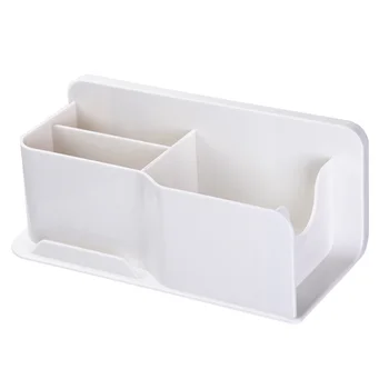 

Hair Dryer Holder Wall Mounted Hair Dryer Storage Rack Punch Free Multifunctional Organizer for Bathroom (White)