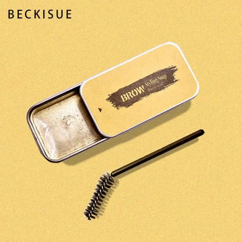 3D Makeup Balm Styling Brows Soap Kit Natural Molding Three-Dimensional Eyebrow Cream Set Gel Fixed Eyebrows Make | Красота и
