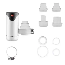 Электрический кран для горячей воды с бесплатной установкой, кухонный кран для холодного нагрева, безрезервуарный цифровой мгновенный кран для воды