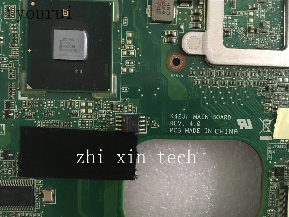 Yourui K42jr Rev 4.0 Mainboard para Asus K42j K42jr Laptopplaca-mãe Ddr3 100 Totalmente Testado - Imagem 3