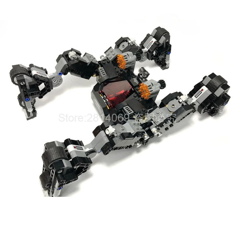 Bela 10845 DC Comic Super Hero Flash Knightcrawler Tunnel Attack Building Blocks Toys Compatible Wi