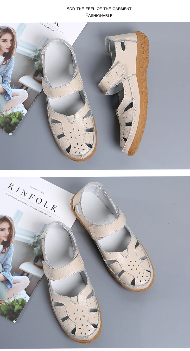 Women Sandals Casual Summer Ladies Closed Toe Beach Sandals Walking Women Flats Shoes Outdoor Comfort Female Fashion Sneakers 42 high wedge sandals