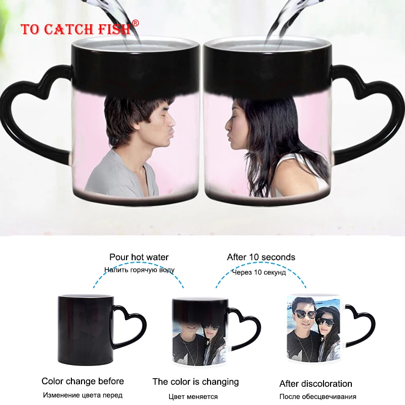 Drop-shipping-DIY-Photo-Magic-Color-Changing-Mug-custom-your-photo-on-Tea-cup-unique-Ceramic