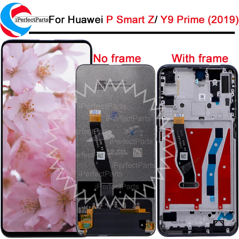 Для Huawei Y9 Prime 2019 ЖК STK L21 L22 LX3 дисплей сенсорный экран дигитайзер для сборки P smart Z/