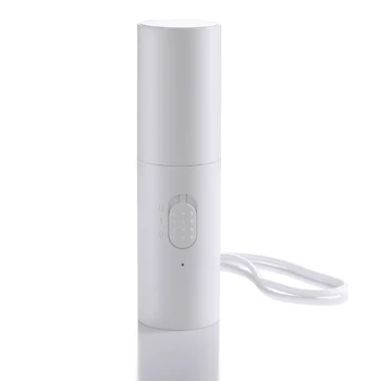 

Three-Leaf Folding Fan USB Handheld Mini Fan with Lanyard USB Charging Fan