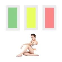 3 листа = 6 шт., двусторонний эпилятор для депиляции, восковая полоска, бумажная прокладка, пластырь для депиляции лица/ног, тела/бикини/подмышек