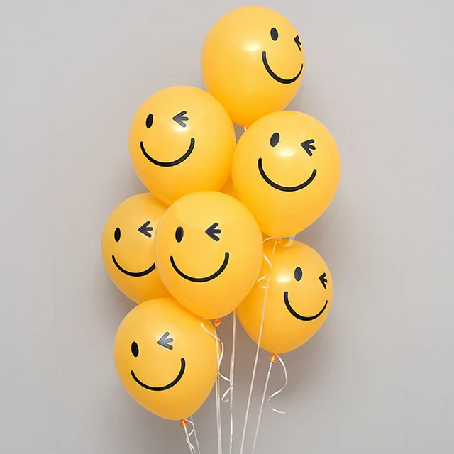 Emoji Centerpiece Balloon Flower Bouquet