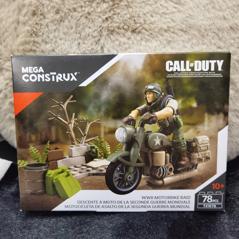 

Mega Construx Call Of Duty COD WWII MotorBike Raid Kit FXW78 TOY