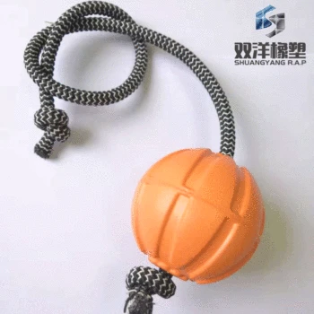 

Pet Toy New Style Hot Sales Dog Toy Lake Ball Wearing Rope shuai qiu Dog Training Dog Training Ball