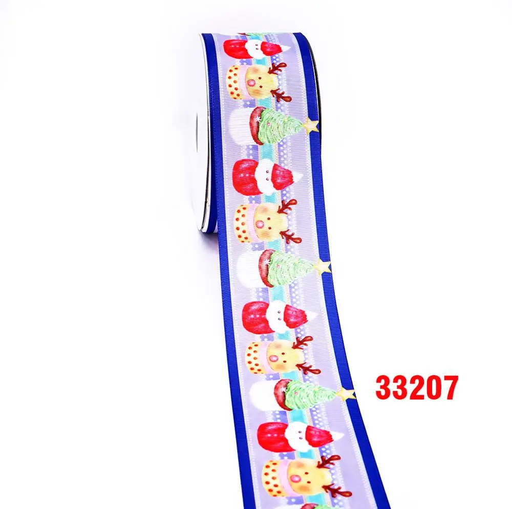 33207 Free shipping 50 yard cartoon printed grosgrain ribbon 33043 - Цвет: 33207