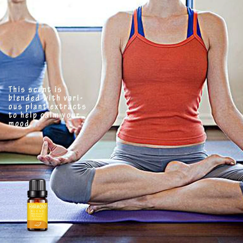 Harmony Mind And Body 10 мл натуральное антистрессовое эфирное масло ароматерапия успокаивает ароматизатор аромат масло для диффузора