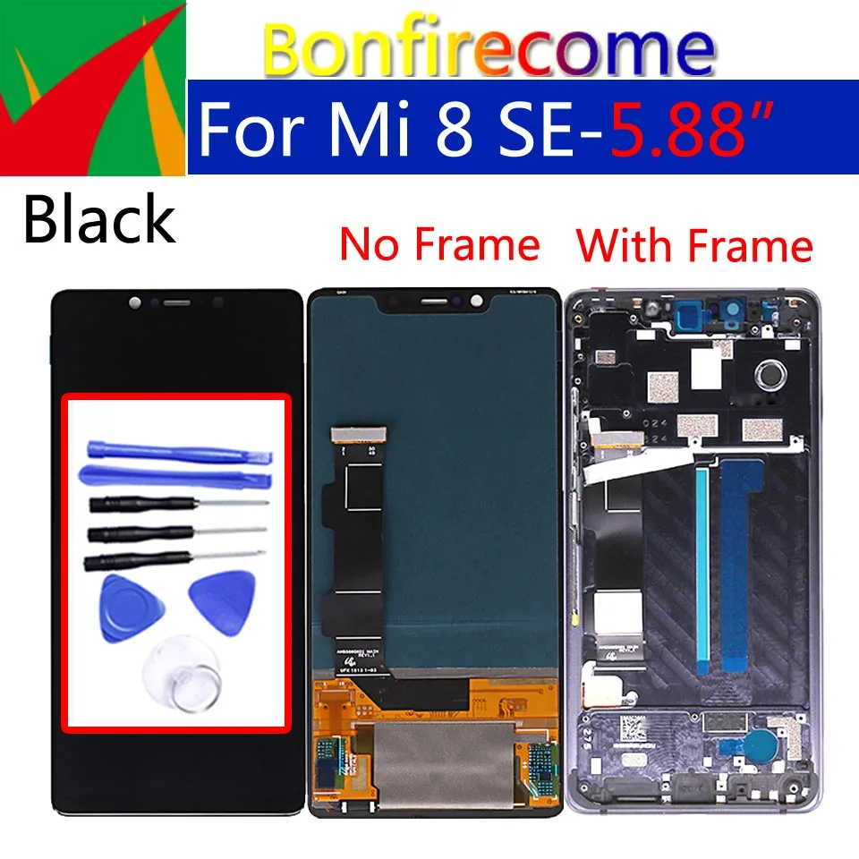 5 88 &quotОригинальный дисплей для Xiaomi Mi 8 SE Mi8 ЖК-дисплей с сенсорным экраном и