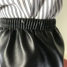 Кожа 4-проводной Водонепроницаемый манжета для взрослых Для мужчин и Для женщин Pu длинный рукав Кепки масла, износостойкие, очистка охраны труда для защиты