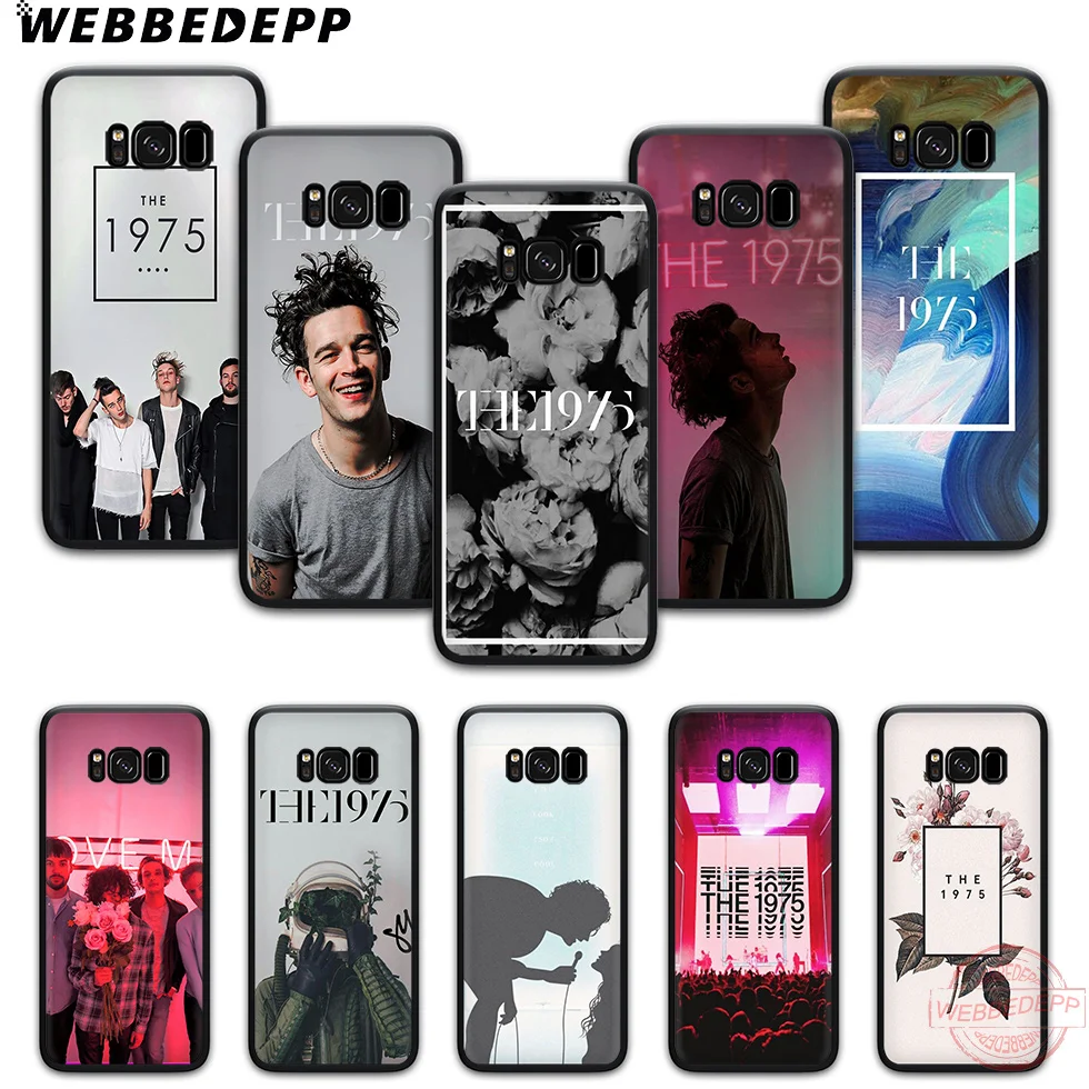 WEBBEDEPP The 1975 Songs Soft Phone Case for Samsung S6 S7 Edge S8 S9 S10 Plus J4 J6 J7 J8 Note8 9 10 |