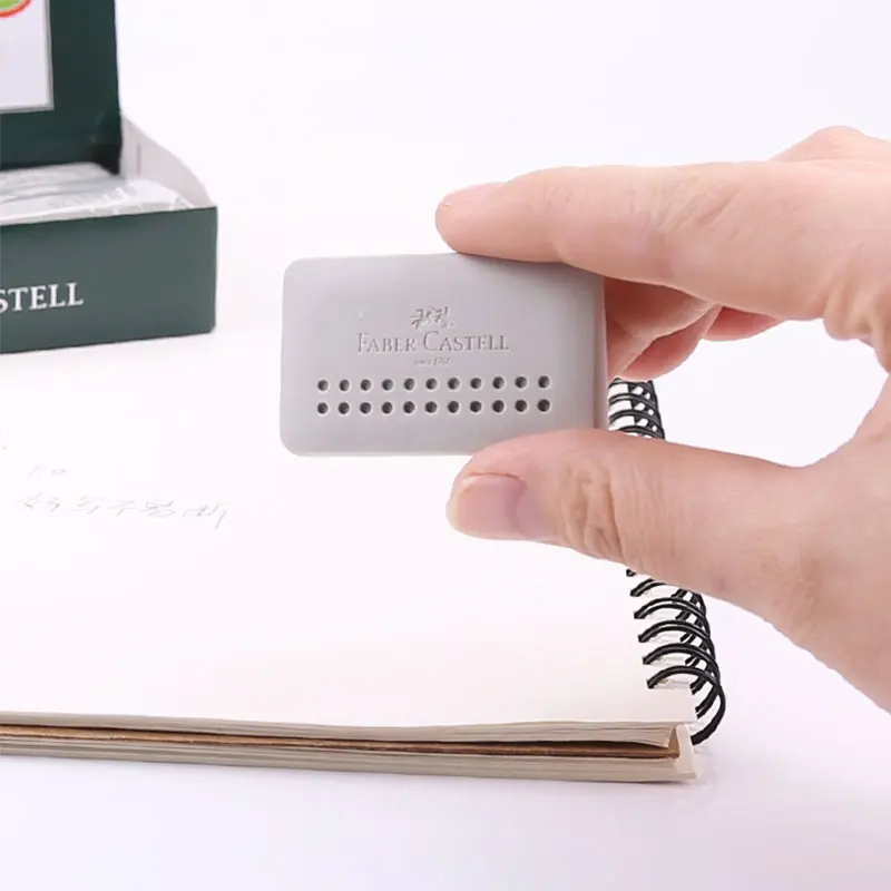 Ластик Faber Castell 187164 ластик с краями 2001 серые художественные ластики трапеция
