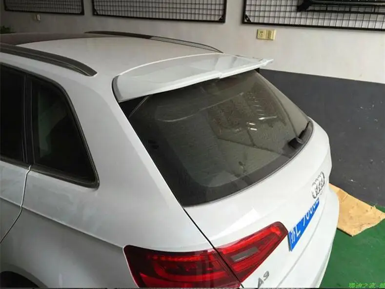 Высокое качество ABS краска автомобиля задний багажник спойлер крыло подходит для Audi A3 Sportback Q3 2013