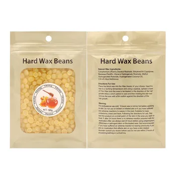 

100% Brand New 1 Bag Depilatory Wax 50g Hot Film Hard Wax Beans Pellet Waxing Bikini Hair Removal Bean for All Types Skin Beauty