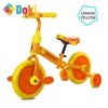 Doki Toy Kids Balance Bike Ultralight Kids Riding Bicycle for 1- 5 Years Baby Walker Scooter Auxiliary wheel No-Pedal Learn 1