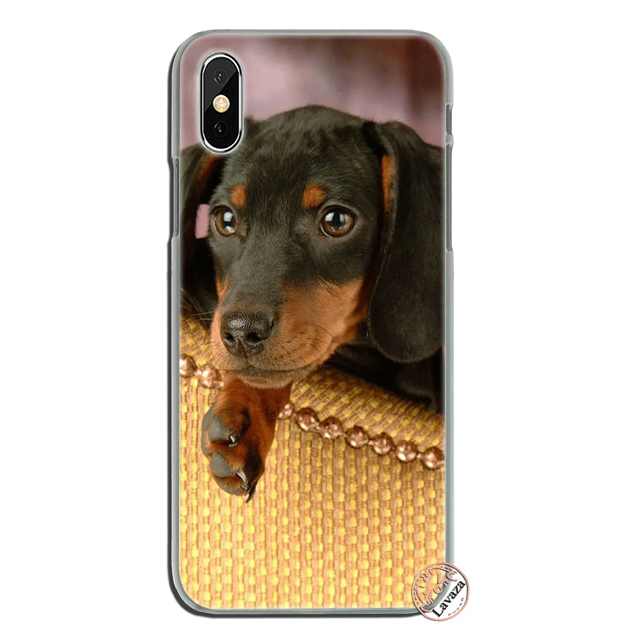 Lavaza Одежда для собак милый жесткий чехол для телефона iPhone XR X 11 Pro XS Max 8 7 6S 5 5S SE 4S 4 10 - Цвет: 5