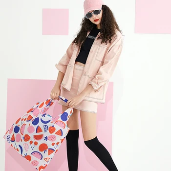 

Recyclable Shopper Bag Waterproof Tote Bags Undefined Side Bags for Women Borse Eco Friendly Sac Cabas Foldable Shopping Torba