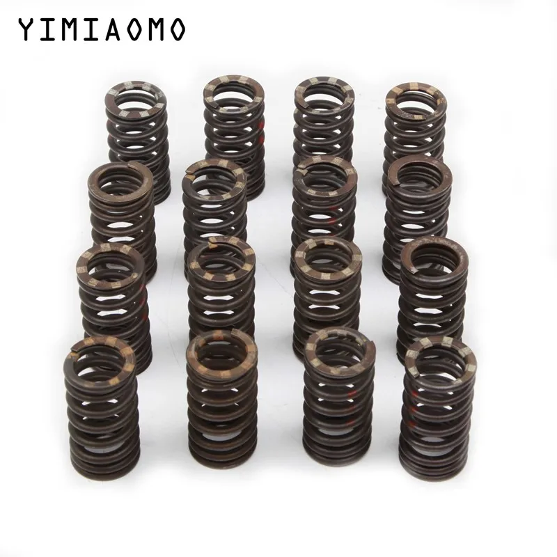 OEM 06E 109 623 D 16 шт. головка цилиндра Впускной Выпускной клапан пружина для Volkswagen Audi Seat Skoda 1,8 T/2,0 T 06J109623E 06E109623G - Цвет: Intake Exhaust Valve