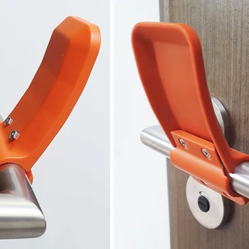 

Antimicrobial Non-contact Door Opener Hygiene Clean Touch Tools Safe Arm Push Opening Door Handle Tool