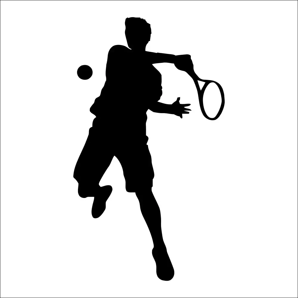 リムーバブル壁紙ロジャー フェデラービニール壁ステッカー3dテニスプレーヤーポスターdiyデカール Wall Stickers Aliexpress