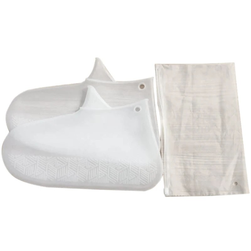 

FGGS-Reusable Shoe Cover for Rain Waterproof Shoe Covers Proof Rain Shoe Covers Silicone Shoe Rain Protectors Wear-Resistant Non