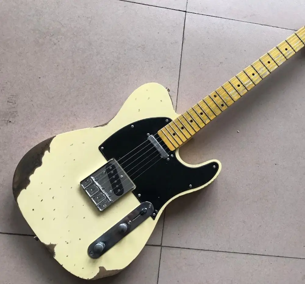 

New style,Electric Guitar,Maple fingerboard ,handwork 6 Strings gitaar,high quality pickups guitarra