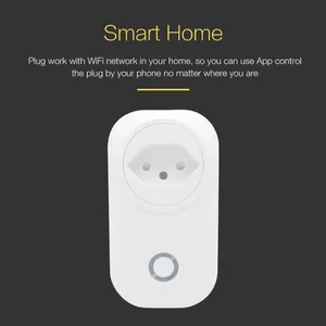 Image 5 - Switzerland Plug WIFI Smart Socket Wireless CH Outlet Tuya Smart Life Power Monitor For Alexa Google Home IFTTT