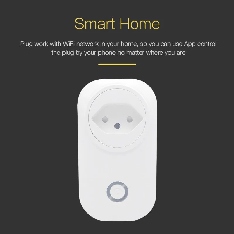 Беспроводная смарт розетка с Wi Fi для Alexa Google Home|Умные розетки| |