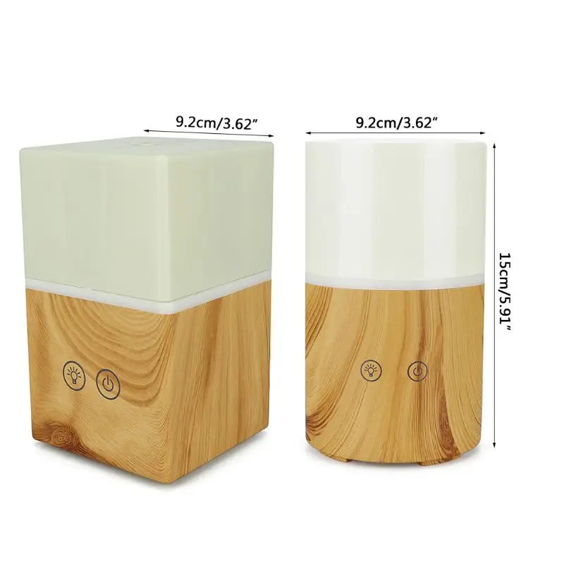 

200ml 7 LED Color Aroma Essential Oil Diffuser Ultrasonic Air Humidifier Aromatherapy with Bluetooth Speaker Home Office Use