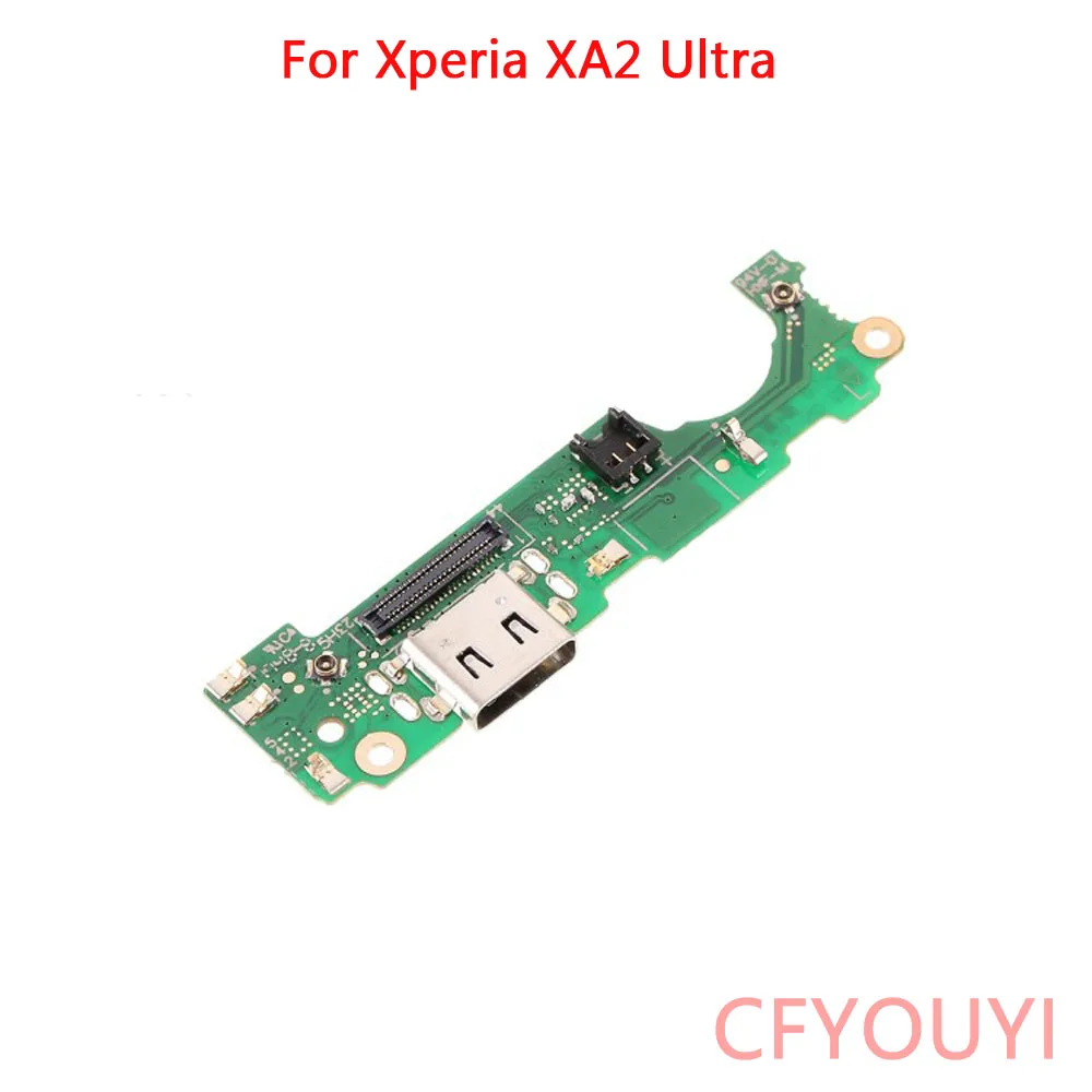 Original USB Charging Port Charger Dock Connector Vibrator Microphone Mic Circuit Board Flex Cable For Sony Xperia XA2 Ultra | Мобильные