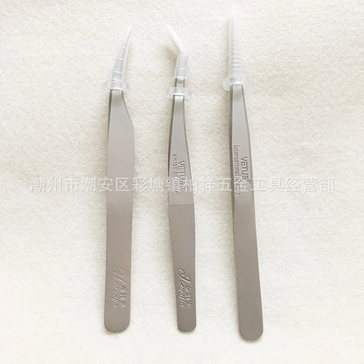 

New Products Origional Product Vetus Tweezers Grafting Eyelash Tweezers Jinyu Dolphin Clip Stainless Steel Clip Pointed-Toe Eyel