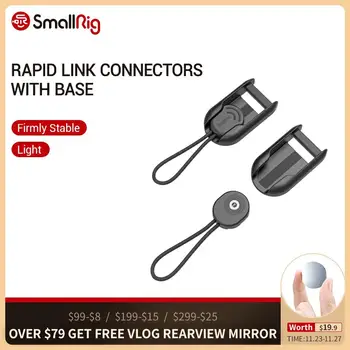 

SmallRig Video Shooting Camera Shoulder Strap Rapid Link Connectors with Base For SmallRig Dslr Camera Shoulder Strap - 2421