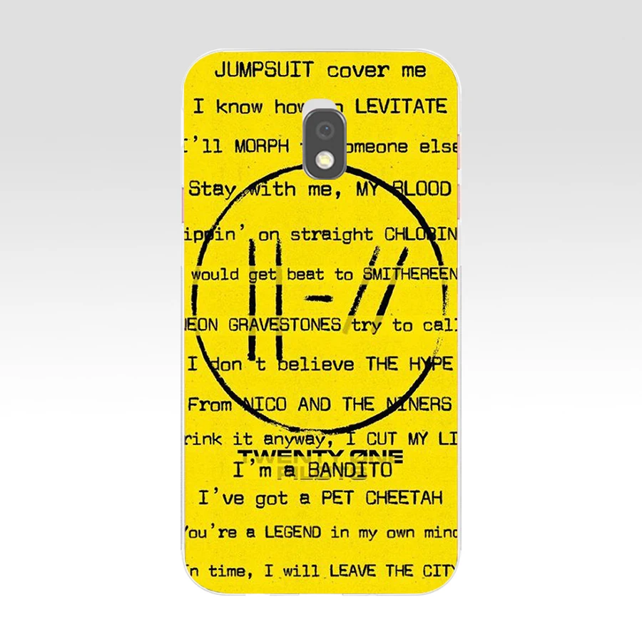 40AA HyrCase Twenty One Pilots 21 Мягкий Силиконовый ТПУ чехол для телефона Samsung Galaxy J2 J4 Prime J6 Plus J7
